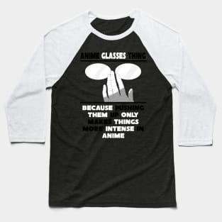 The Anime Glasses Thing Baseball T-Shirt